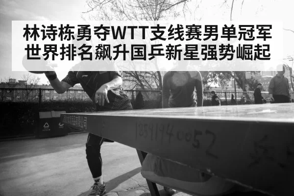 林诗栋勇夺WTT支线赛男单冠军世界排名飙升国乒新星强势崛起